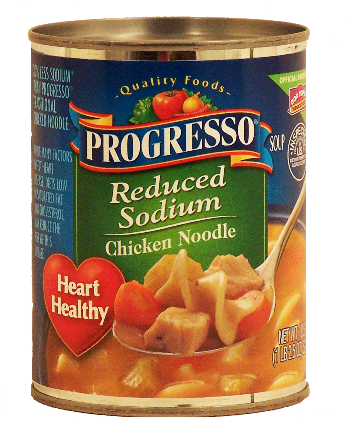 Progresso Heart Healthy chicken noodle prepared soup, reduced sodium Full-Size Picture